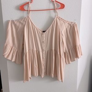 Off Shoulder Torrid peplum blouse